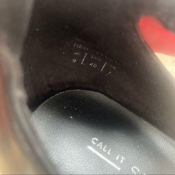 Call it spring women’s zebra print 3.5 inch heel with ankle strap size 9 - Picture 7 of 7